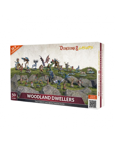 DUNGEONS & LASERS - FIGURINES - WOODLAND DWELLERS