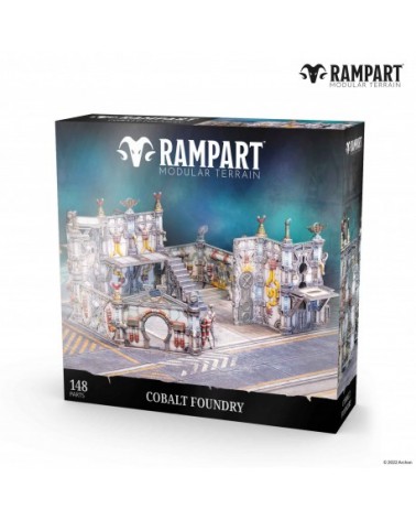 Rampart Modular Terrain: Cobalt Foundry