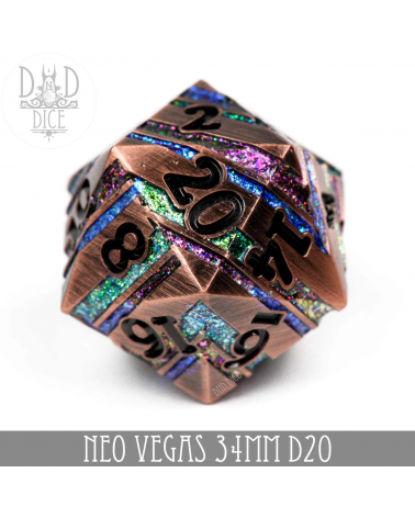 Neo Vegas 34mm D20 (Metal)