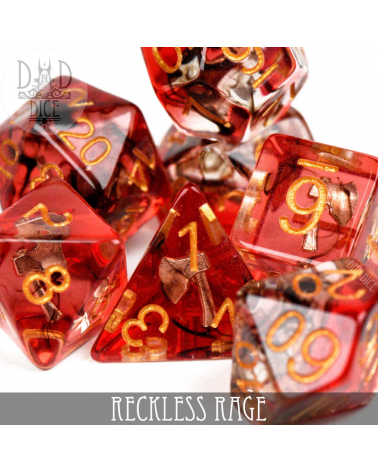 Set de dés Reckless Rage