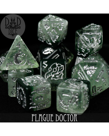 Set de dés Plague Doctor - 11 Dice Set