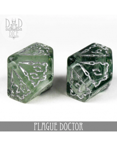 Set de dés Plague Doctor - 11 Dice Set