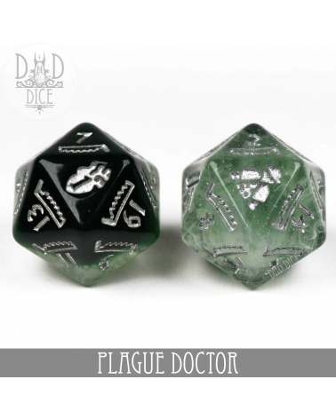 Set de dés Plague Doctor - 11 Dice Set