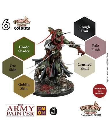 Set de peinture Zombicide Black Plague Green Horde - Army Painter