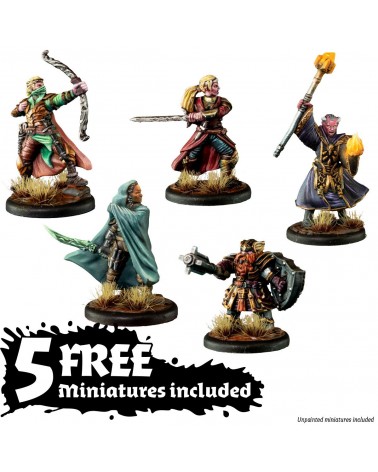 Set de peinture pour personnages de JDR Character Starter Paint Set - Army Painter