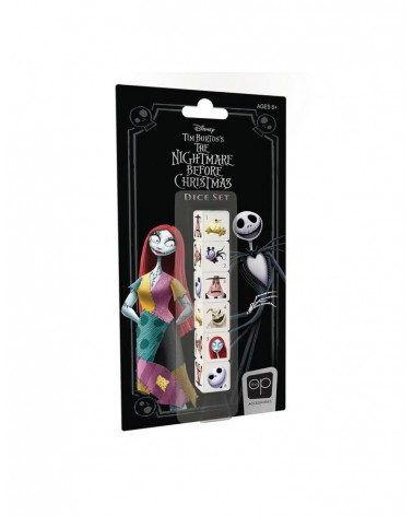 Set de dés L'étrange Noël de Mr Jack Nightmare before Christmas Dice Set 6D6