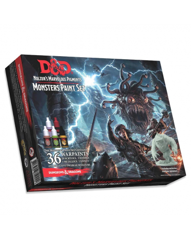 Set de peinture pour Monstres D&D NOLZUR'S MARVELOUS PIGMENTS - MONSTERS PAINT SET