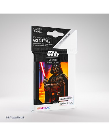 Sleeves Darth Vader pour Star Wars Unlimited (60 + 1)