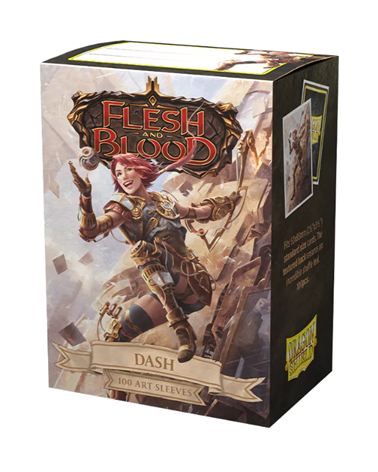 Sleeves "Dash" Flesh and Blood (100) Matte Art - Dragon Shield