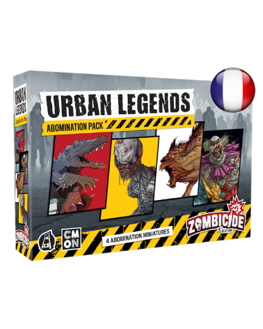 ZOMBICIDE 2. EDITION ERW. URBAN LEGENDS (DE-FR-IT-EN-ES)