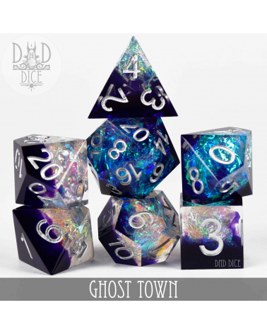 Set de dés Ghost Town Handmade