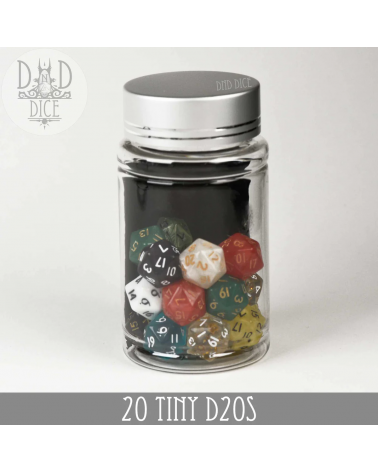 Set de 20 Tiny d20s