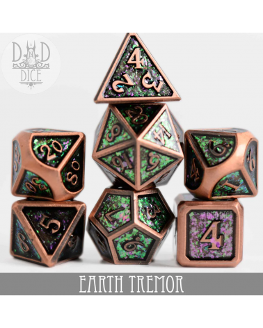 Set de dés Earth Tremor (Metal)