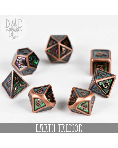 Set de dés Earth Tremor (Metal)