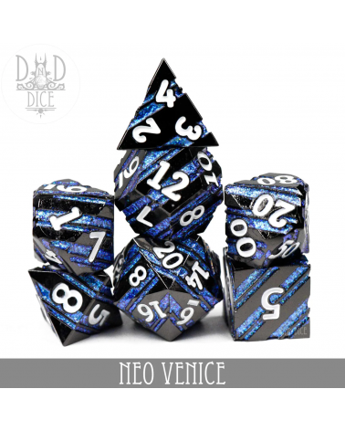 Set de dés Neo Venice (Metal)