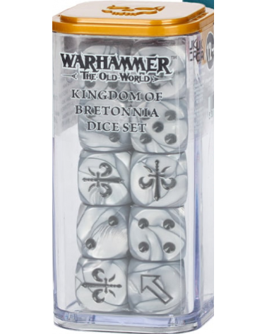 Set de dés Kingdom Of Bretonnia Dice Set - Kingdoms of Bretonnia