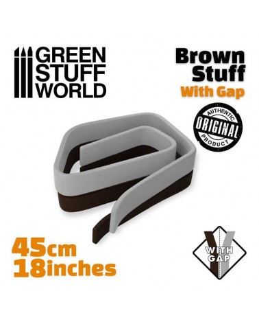 Brown Stuff Tape 18 inches WITH GAP