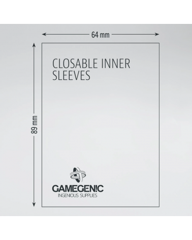 CLOSABLE INNER SLEEVES / Perfect Sleeves - Gamegenic