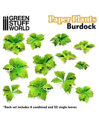 Paper Plants - Burdock