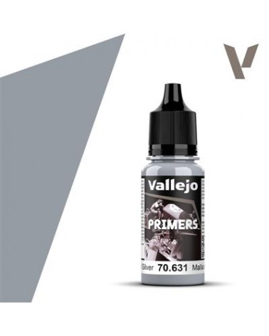 VALLEJO - SURFACE PRIMER / PRIMER - CHAINMAIL SILVER 18 ML