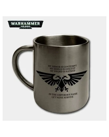 Tasse / Mug Warhammer 40K en acier inoxidable