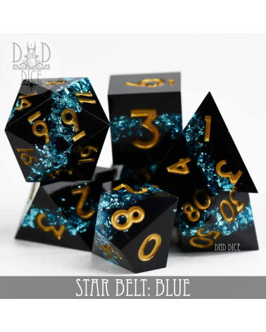 Star Belt: Blue - Handmade