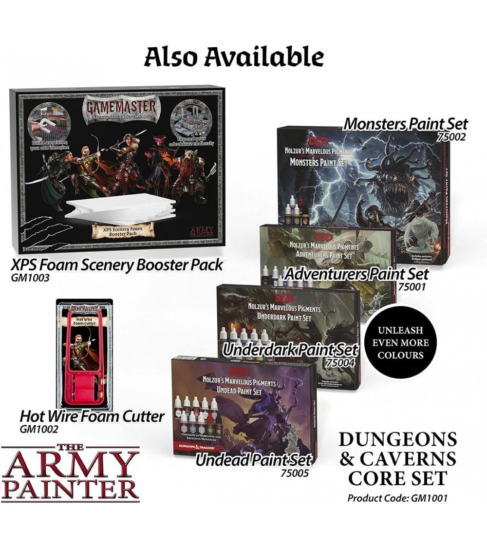 DUNGEONS & CAVERNS CORE SET - GAMEMASTER - The Army Painter