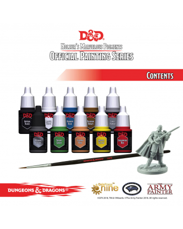 Adventurers Paint Set - Nolzur's Marvelous Pigments - D&D