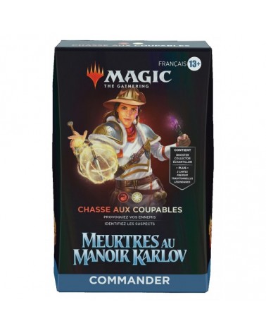 Deck Commander Chasse aux Coupables - Meurtres au Manoir Karlov