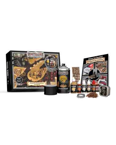 DESERT & ARID WASTES TERRAIN KIT - Dungeons & Caverns - Gamemaster - The Army Painter