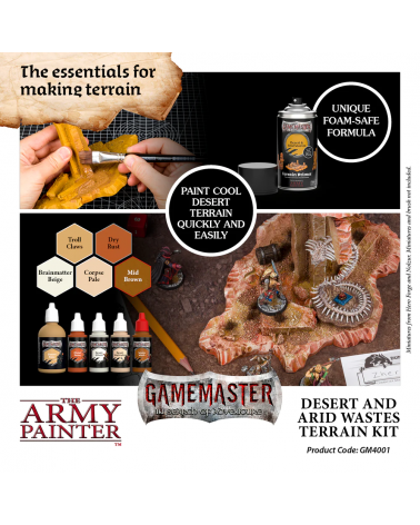 DESERT & ARID WASTES TERRAIN KIT - Dungeons & Caverns - Gamemaster - The Army Painter