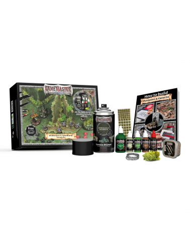 Wilderness & Woodlands Terrain Kit - Dungeons & Caverns - Gamemaster - The Army Painter