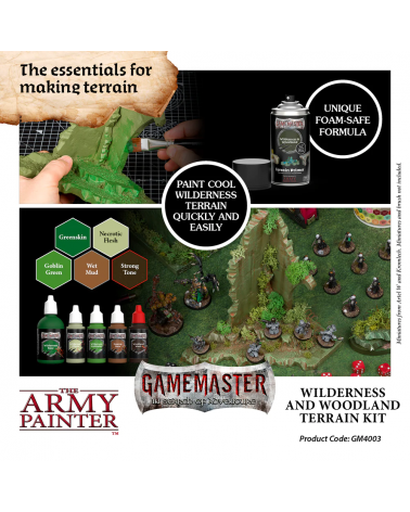 Wilderness & Woodlands Terrain Kit - Dungeons & Caverns - Gamemaster - The Army Painter