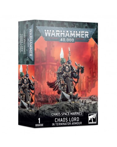 Chaos Lord In Terminator Armour / Sorcerer lord in terminator armour