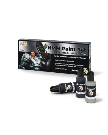 NMM Paint Set (Stainless Steel, Silver, Chrome, etc)