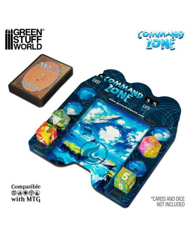 Command Zone Ile / Command Zone Tray Island - MTG Commander