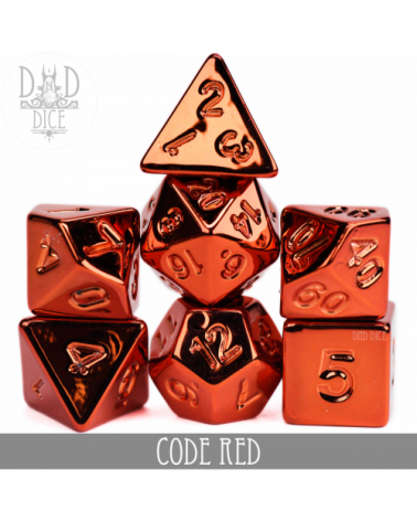 Set de dés Code Red