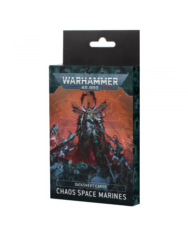 Cartes Techniques Chaos Space Marines V10 (FR)
