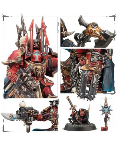 Chaos Lord In Terminator Armour / Sorcerer lord in terminator armour