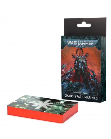 Datasheet Cards Chaos Space Marines 10th Edition (ENG)