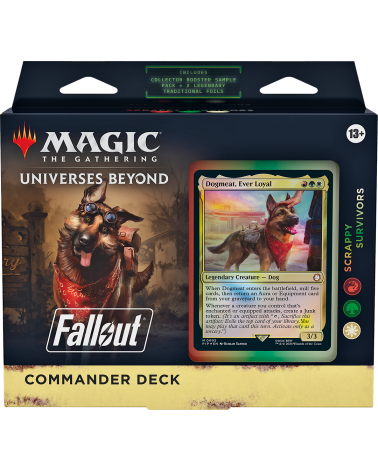 Scrappy Survivors Commander Deck - Fallout