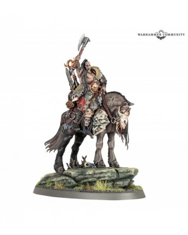 Chef De Guerre Noir-Serment Sur Destrier / Darkoath Chieftain on Warsteed