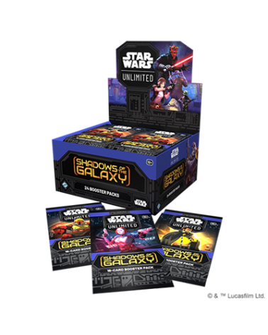 Boosters Shadows of the Galaxy (ENG) - Star Wars Unlimited (SWU)