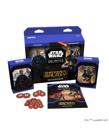 Shadows of the Galaxy Two-Player Starter Set (ENG) - Star Wars Unlimited (SWU)