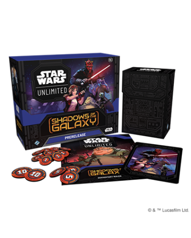 SHADOWS OF THE GALAXY : PRERELEASE BOX - EN - Star Wars Unlimited