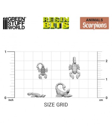 Scorpions - Set imprimé en 3D / Scorpions - 3D Printed set