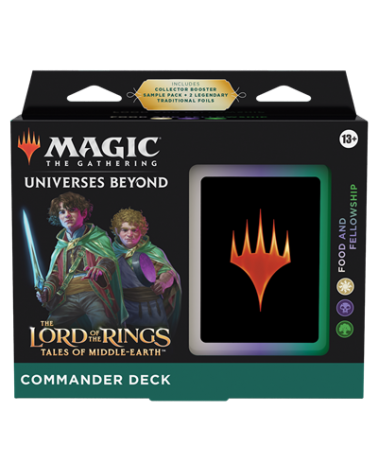 Food and Fellowship Commander Deck - The Lord of the Rings: Tales of Middle-earth - MTG