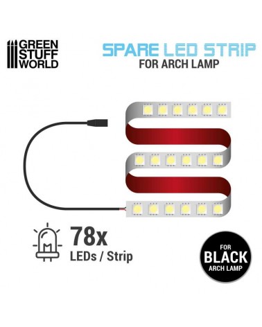 Replacement LED Strip for Arch Lamp - Darth Black
