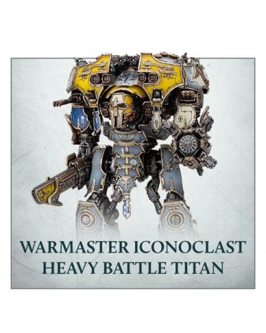 Warmaster Iconoclast Heavy Battle Titan - Legions Imperialis