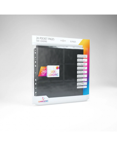 Pages de classeur 24-POCKET PAGES SIDE-LOADING (10 pages bag)